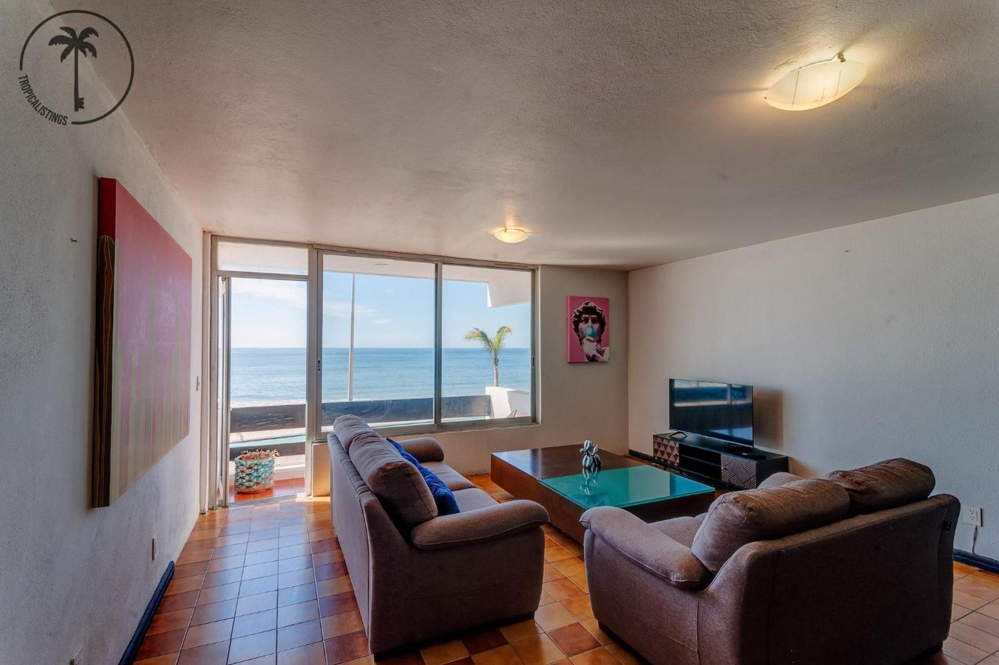 2 Bdr Apartment With Ocean View In Avenida Del Mar Mazatlán Exterior foto