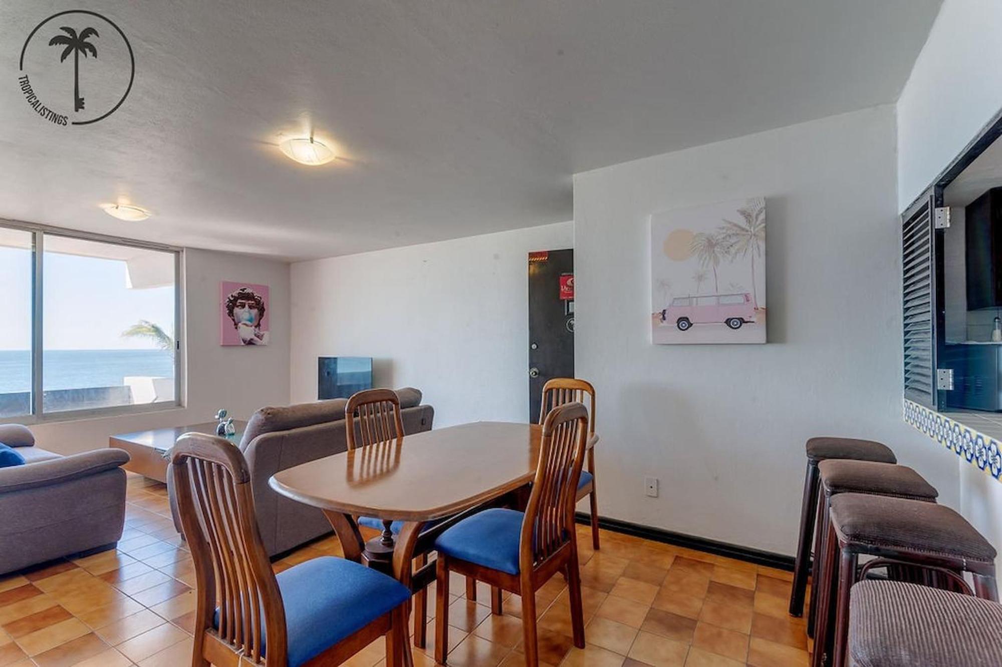 2 Bdr Apartment With Ocean View In Avenida Del Mar Mazatlán Exterior foto